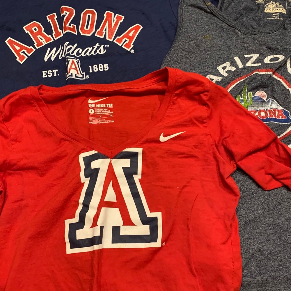 UofA Wildcat tshirts! 3 tshirts one great price